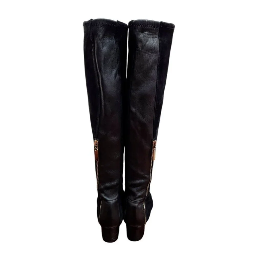 Stuart Weitzman Shrimpton - Black - Knee Boots Size 6.5 M